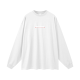 Oversized Unisex Long Sleeve T-Shirt