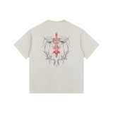 Vintage Washed Oversized Cotton T-Shirt