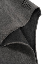 Snow Washed Boxy Hooded Tank Top