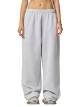 Contrast-Stitched Fleece Sweatpants