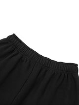 Contrast-Stitched Fleece Sweatpants