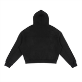 Fleece Zip-Up Boxy Hoodie