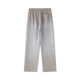 Vintage Washed Gradient Straight-Leg Sweatpants