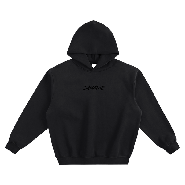 Fleeced Boxy Hoodie