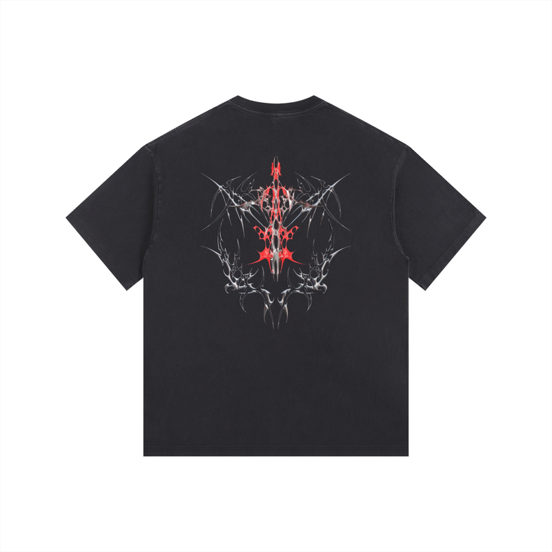 Vintage Washed Oversized Cotton T-Shirt