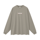 Oversized Unisex Long Sleeve T-Shirt