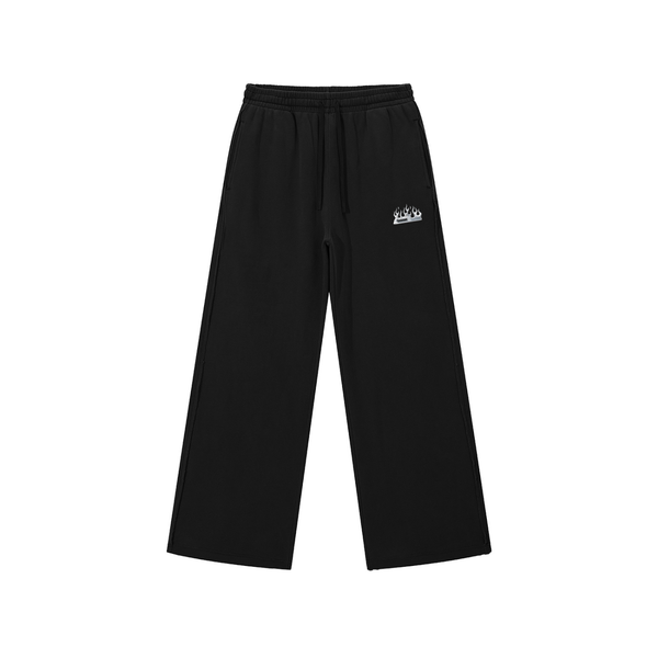 Snow Washed Raw Edge Sweatpants