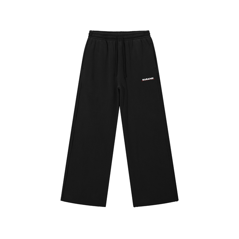 Snow Washed Raw Edge Sweatpants