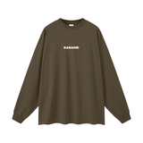 Oversized Unisex Long Sleeve T-Shirt