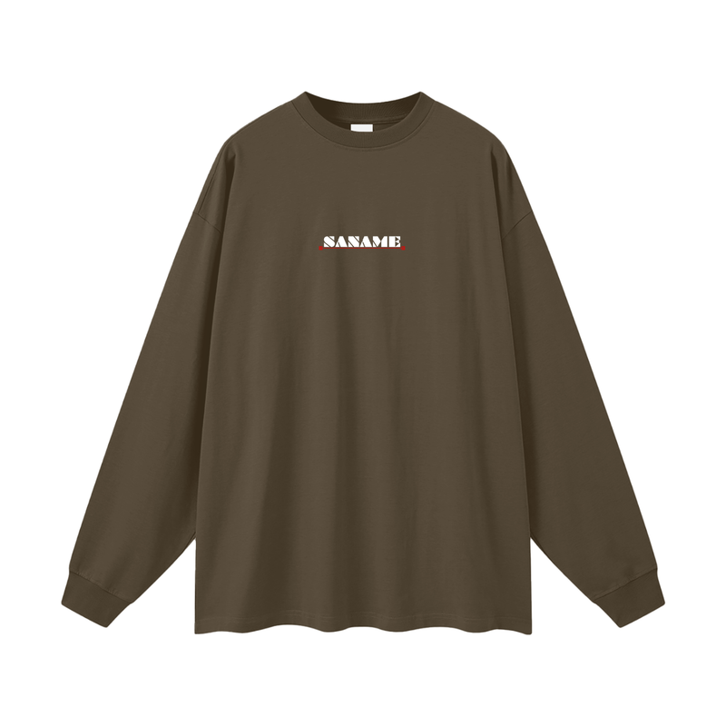 Oversized Unisex Long Sleeve T-Shirt