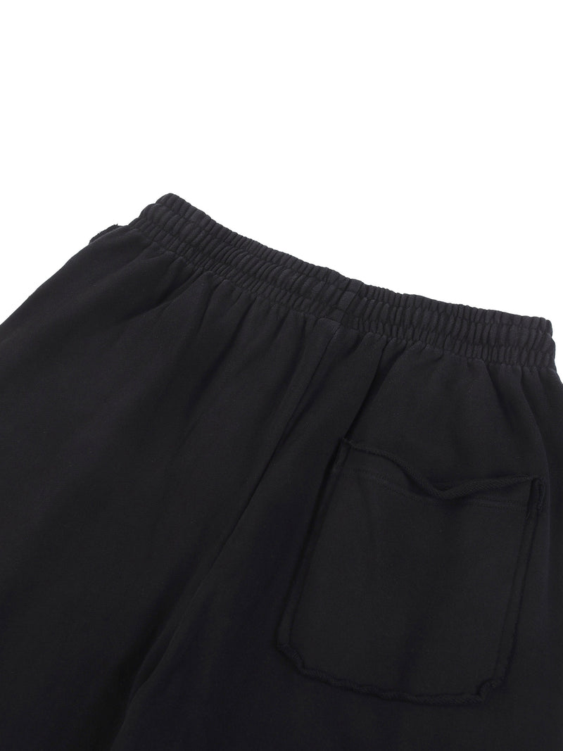 Snow Washed Raw Edge Sweatpants