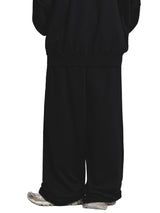 Snow Washed Raw Edge Sweatpants